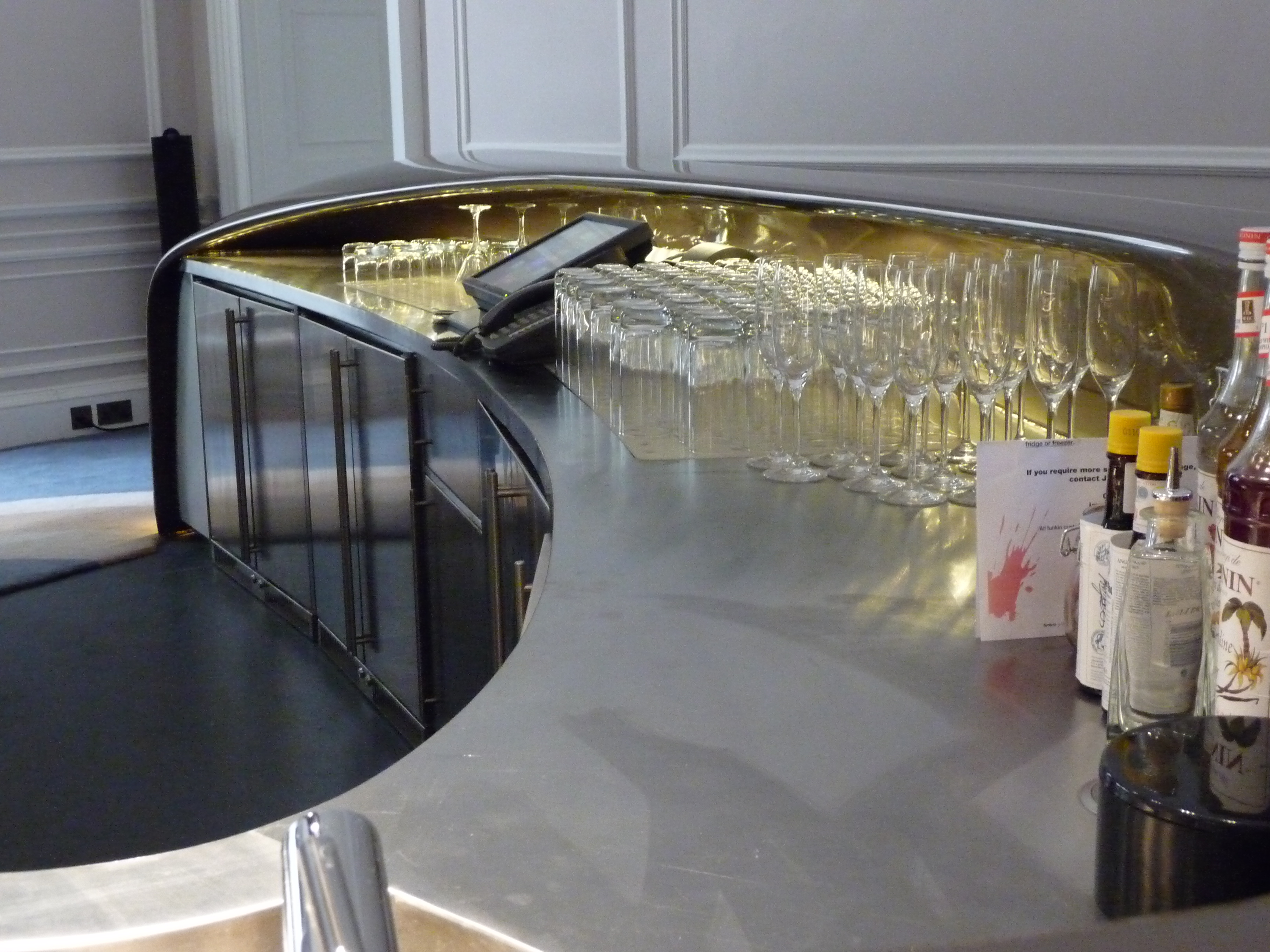 Home House, Zaha Hadid Bar Concept Bars and Refrigeration